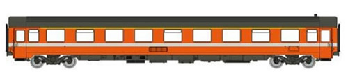 LS Models 42301 - Passenger Coach I6 A9 Orange of the SNCB